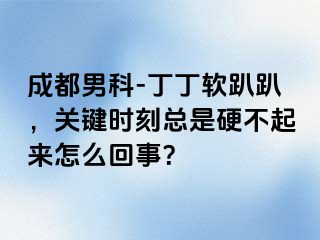 成都男科-丁丁软趴趴，关键时刻总是硬不起来怎么回事？