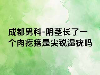 成都男科-阴茎长了一个肉疙瘩是尖锐湿疣吗