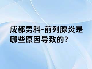 成都男科-前列腺炎是哪些原因导致的？